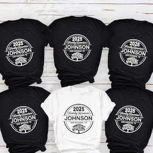 Custom Family Reunion Shirt, Family Reunion 2025 Tshirt, Personalized Family Shirt, Reunited T-Shirt, Family Name Tee, Family Matching Shirt