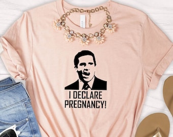 Funny Pregnant T-Shirt, Pregnancy Announcement Shirt, Pregnancy Reveal Tees, Maternity Tops, Mom Outfit, Gift For Women, Pregnancy Clothing