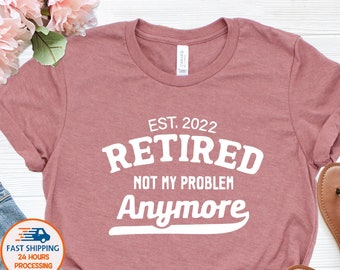 retirement tee shirts