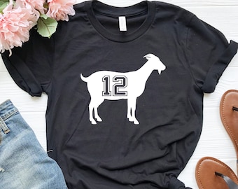 Tom Brady GOAT T-Shirt, New England Patriots, Football Mom Shirt