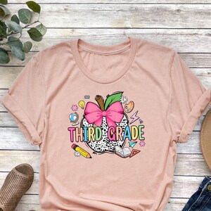 Third Grade Shirt, 3rd Grade T-Shirt, Teacher Appreciation Gift, School Shirt, Third Grade Team, Back To School Shirt, Third Grade Tshirt