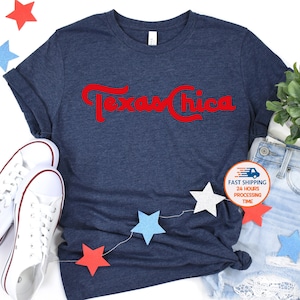 Texas Chica Shirt, Texas County Pride Gift, Texas Love T Shirt, Texas Womens  T-Shirt, Texas Latina Tops, Vintage Graphic Tee, Oversize Tees