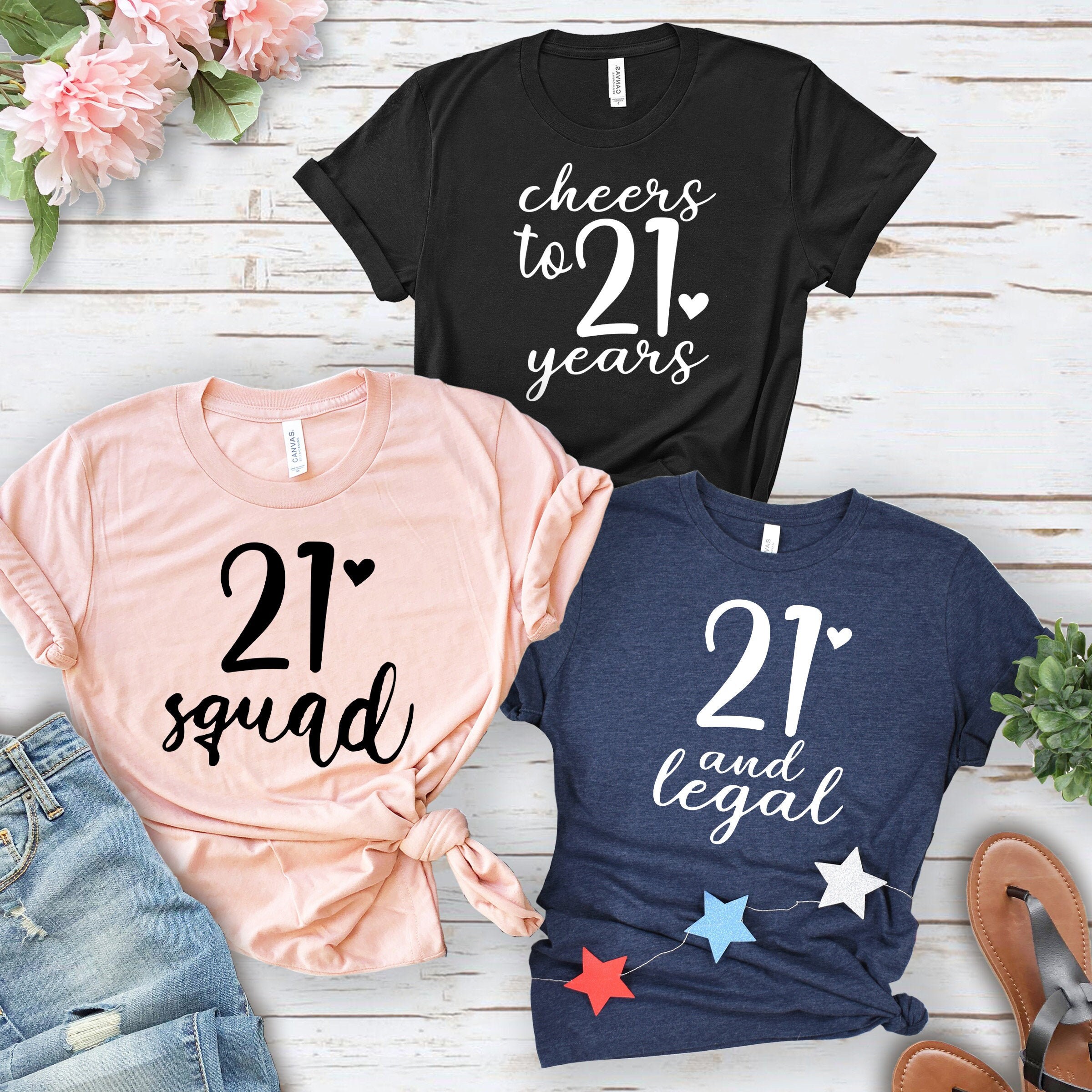 21st Birthday Shirts 21st Birthday Funny 21st Birthday Gift Etsy