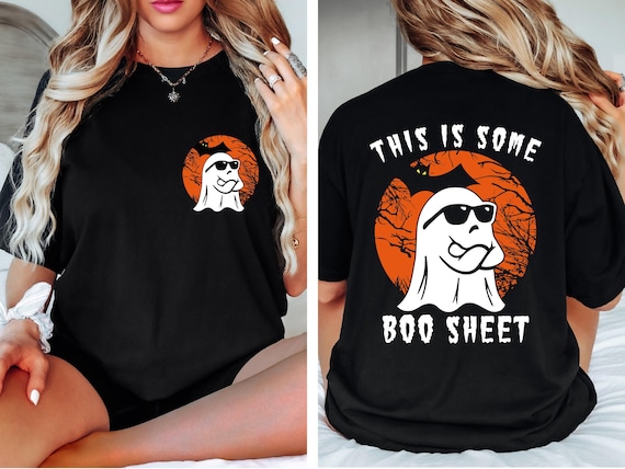 This Is Some Boo Sheet T-Shirt, Funny Halloween Ghost Shirt, Retro Halloween Gift, Retro Halloween Shirt, Boo Sheet Shirt, Halloween Tee