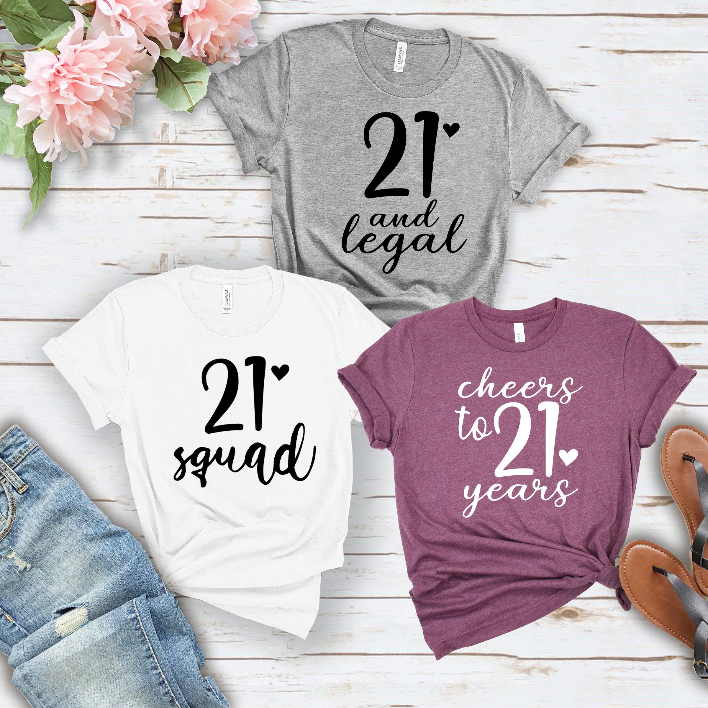 21st Birthday Shirts 21st Birthday Funny 21st Birthday Gift Etsy