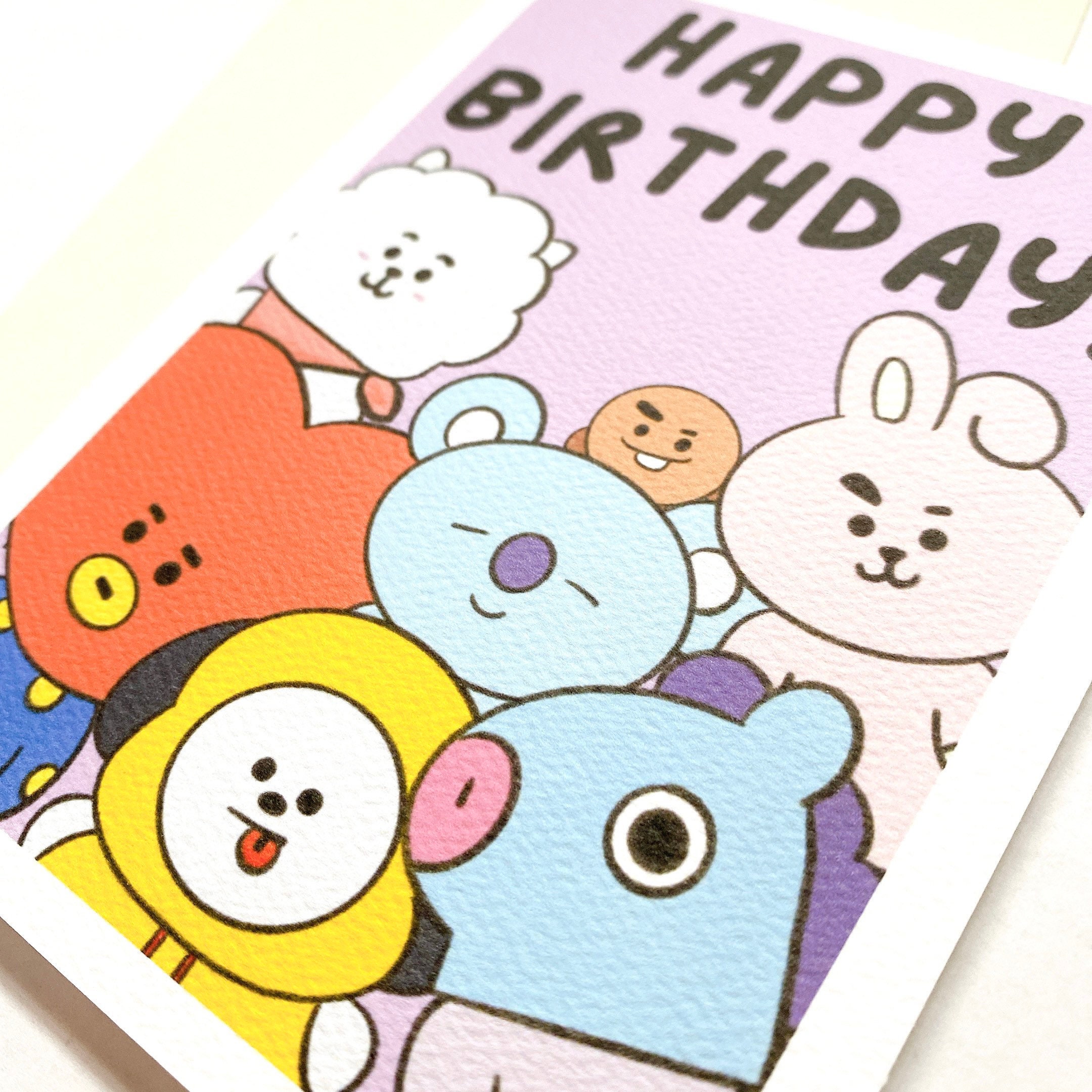 タレントカード BTS card BTSのキャラクター「TinyTAN」のTカード2023.verは「Butter