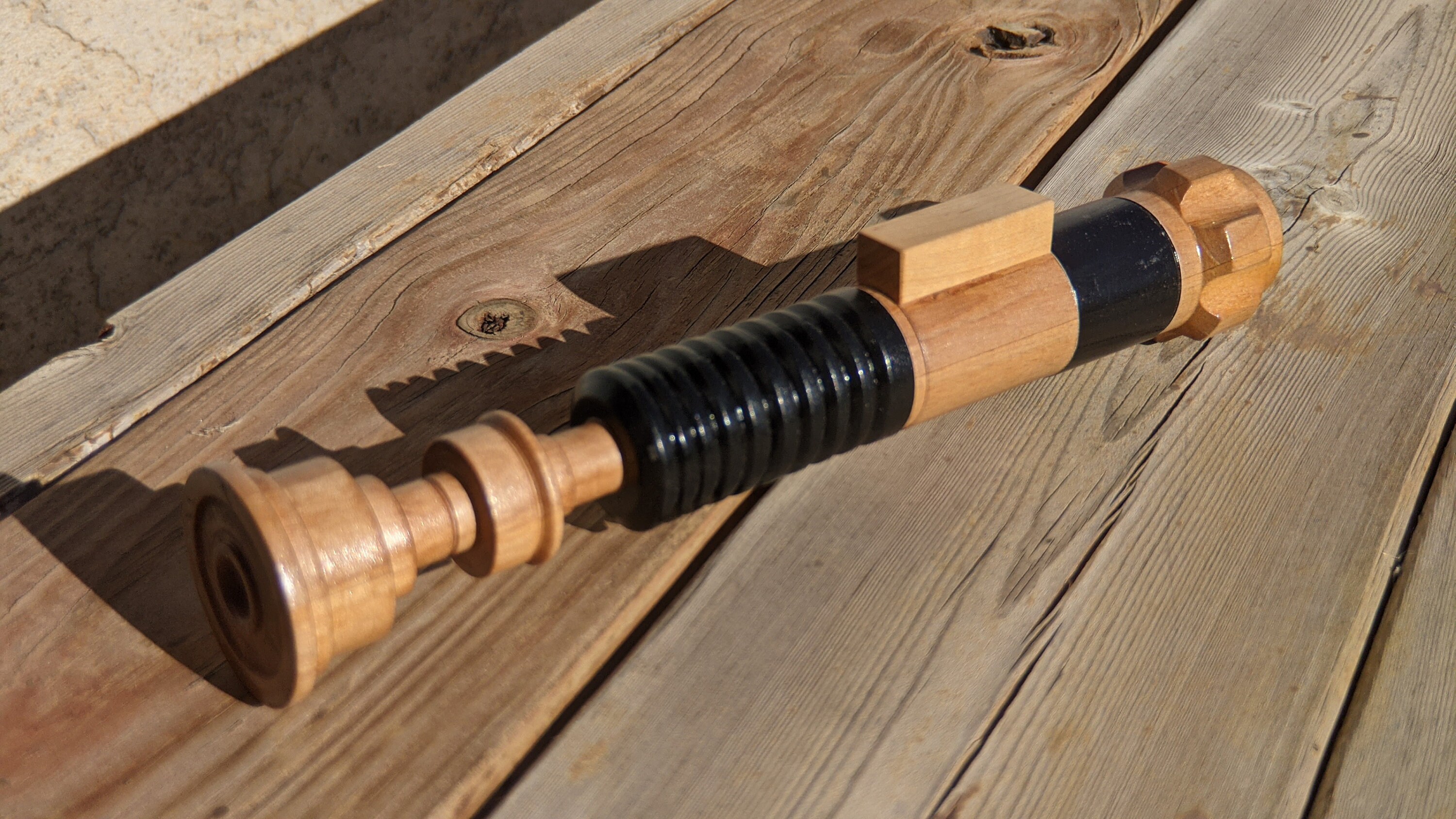 Wooden Lightsaber Etsy