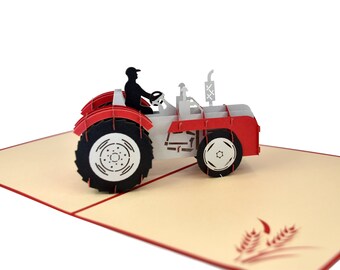 Biglietto di auguri pop-up 3D per anniversario, per papà