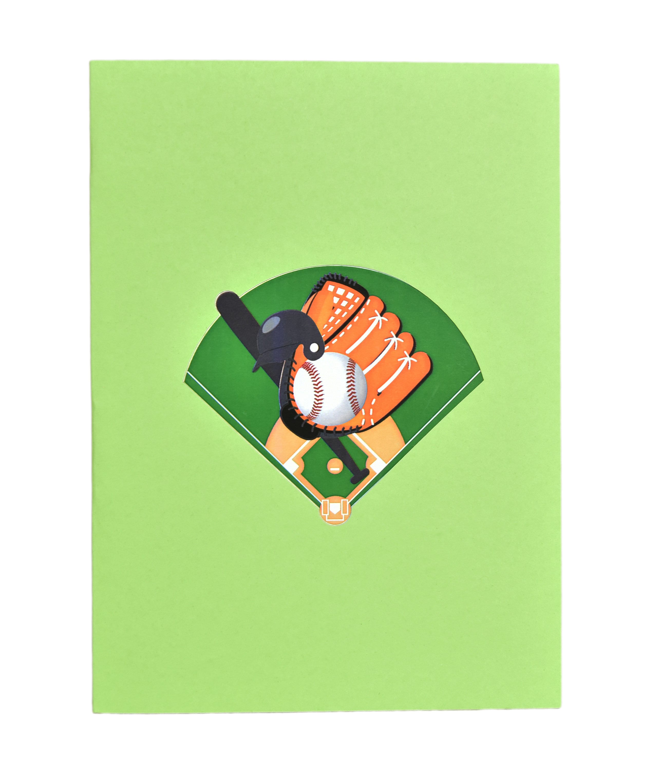 Baseball Popup 3D Birthday Card Greeting Card Father's Etsy Canada