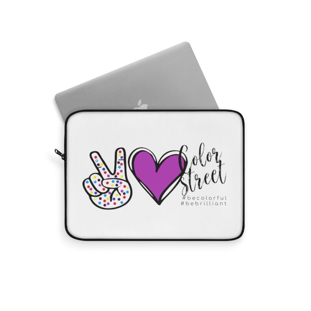 peace love color street screen print