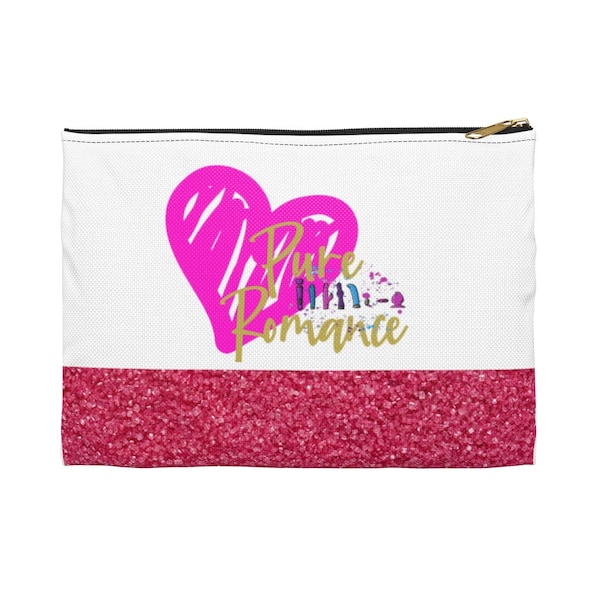 PURE ROMANCE Product Sample Vendor Cosmetic Marketing Advertising Accessory Zipper Pouch Bag