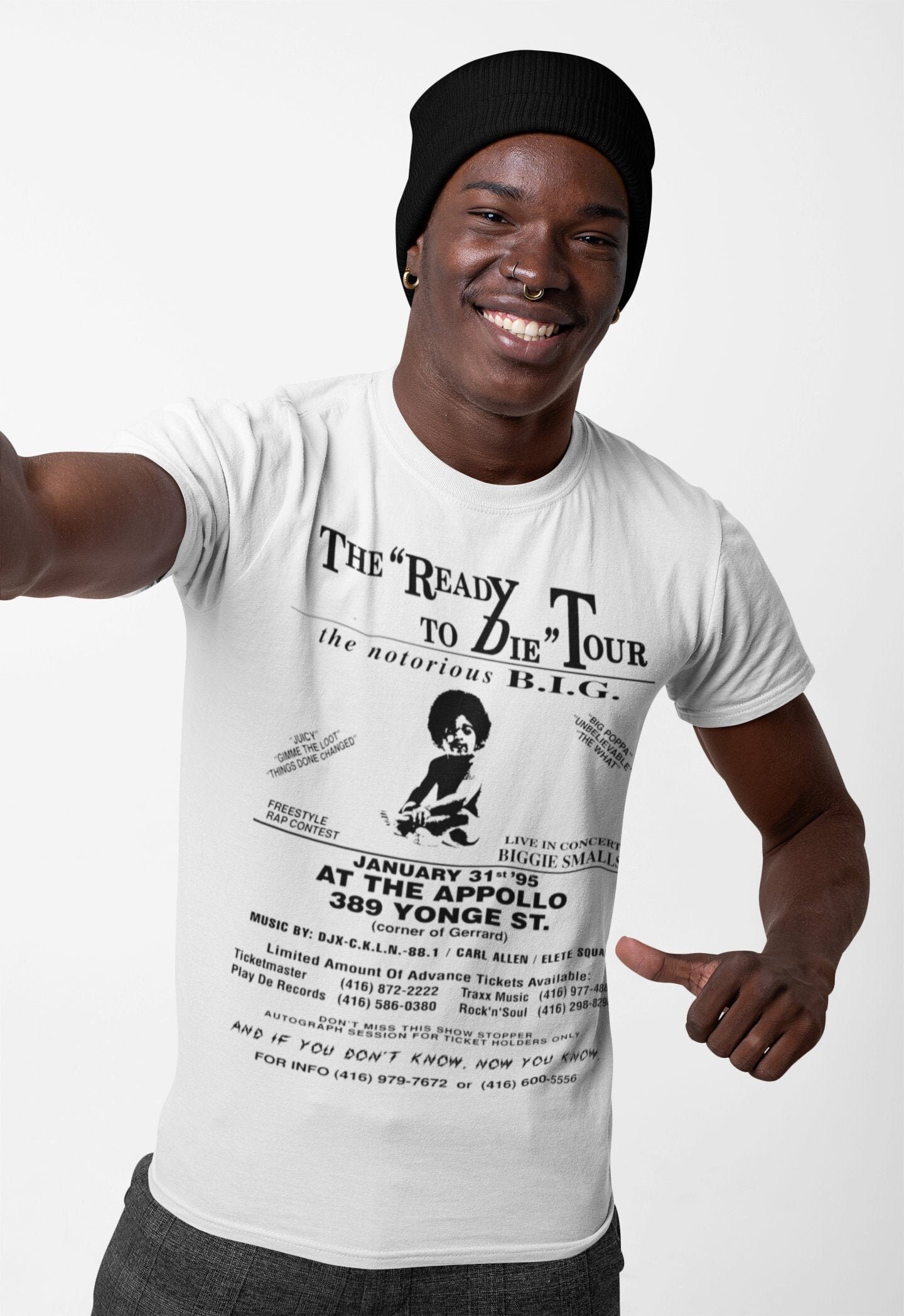 Notorious Big Hip Hop Clothing Biggy 