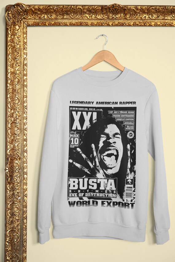 Busta Rhymes Hip Hop Shirt Rap Clothing 