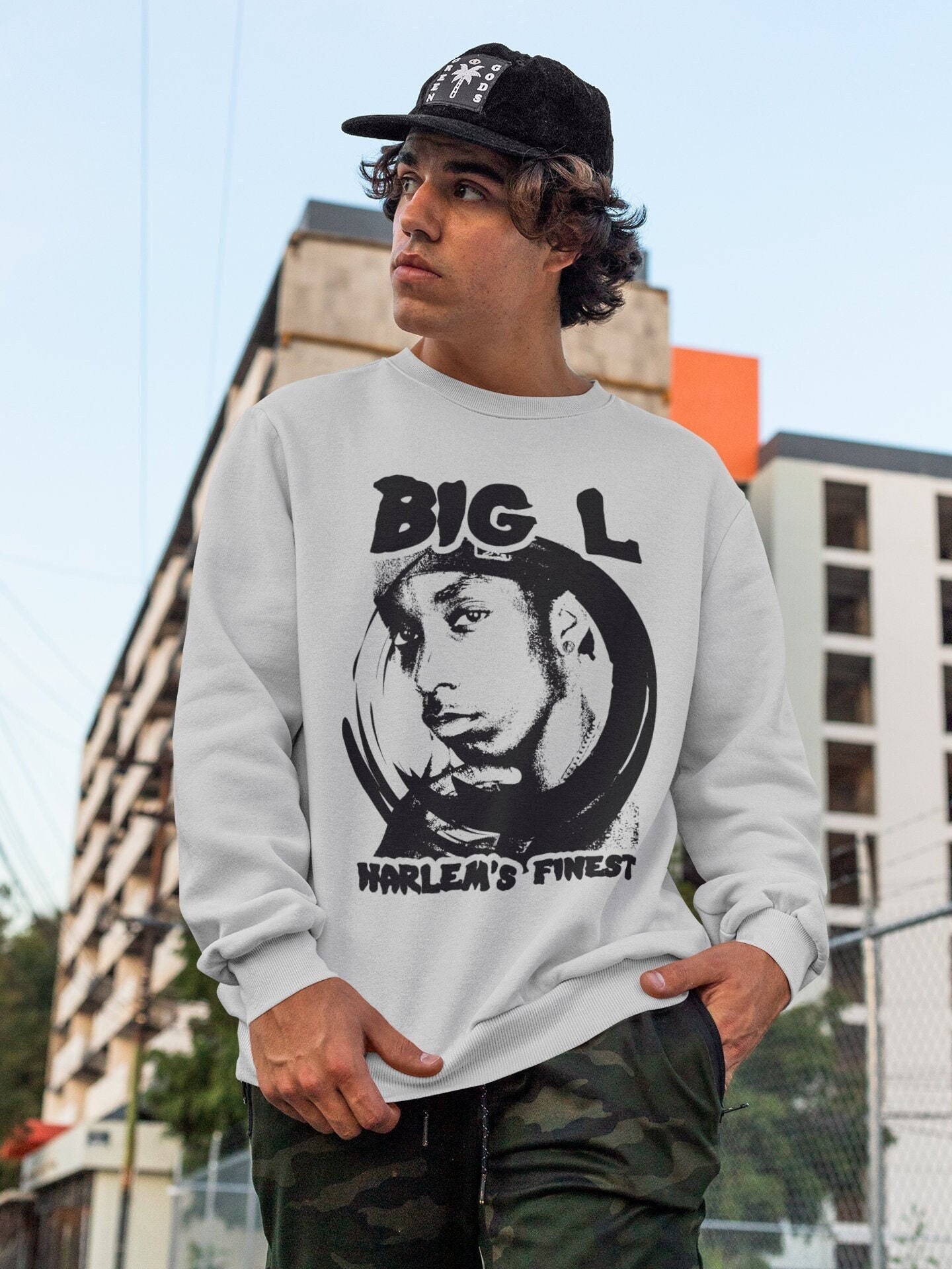 Big l sweatshirt Clearance