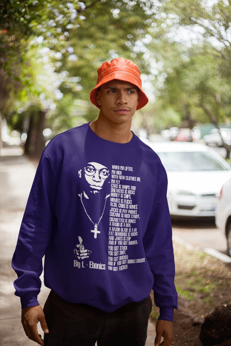 Big L Sweatshirt90s Rap Camisa Rapero Ropa Ropa ENVÍO España