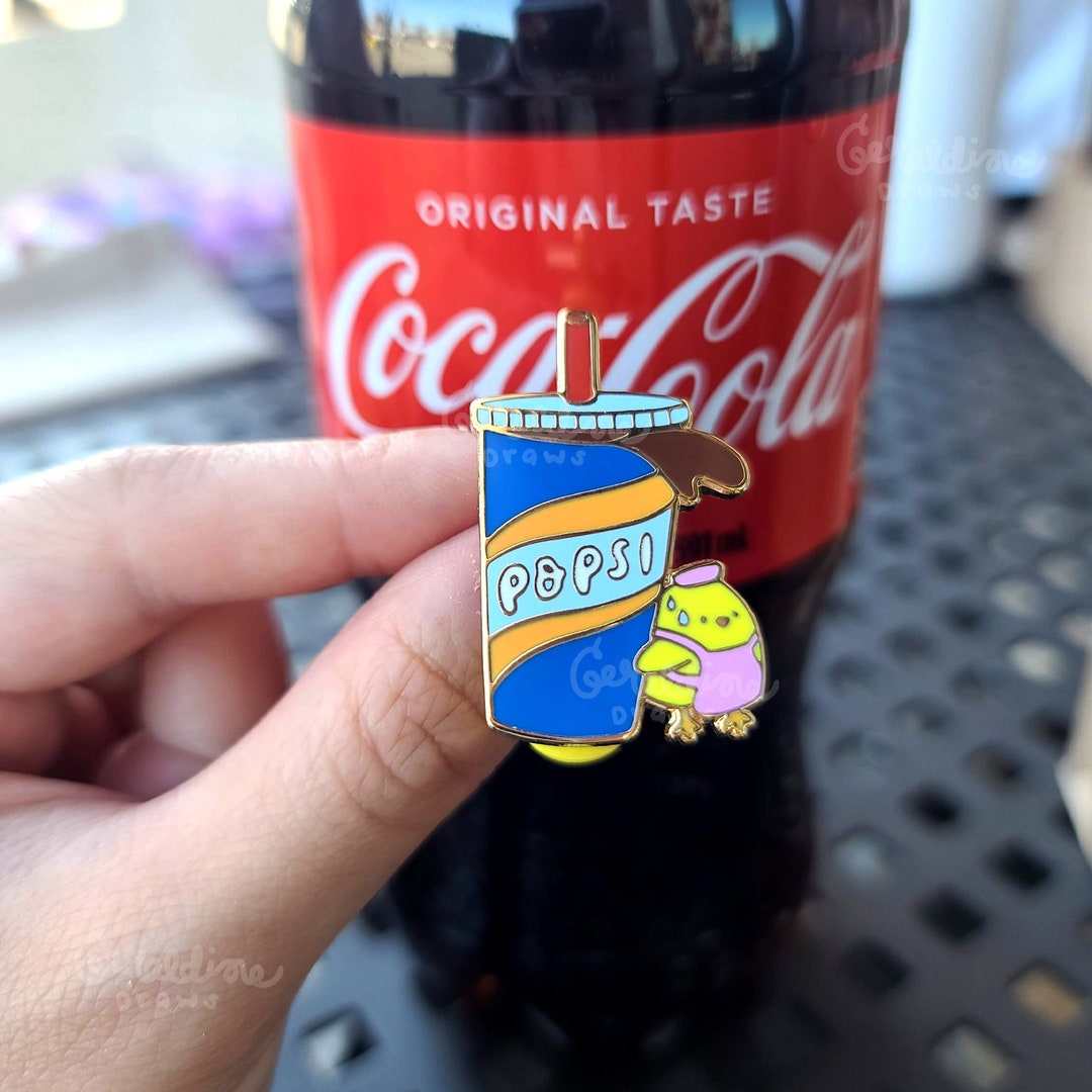 Cute Popsi Soda Enamel Pin | Soda Pin | Kawaii Hard Enamel Pins | Soda ...