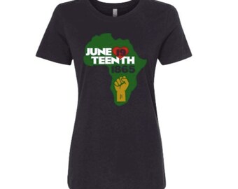 Juneteenth Power to the People Tee- Women’s