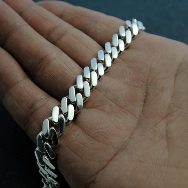 Lost and Found Jewelers Silver Cuban Link Bracelet main image 1