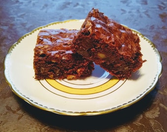 Awesome Homemade Fudge Brownies with Pecans!