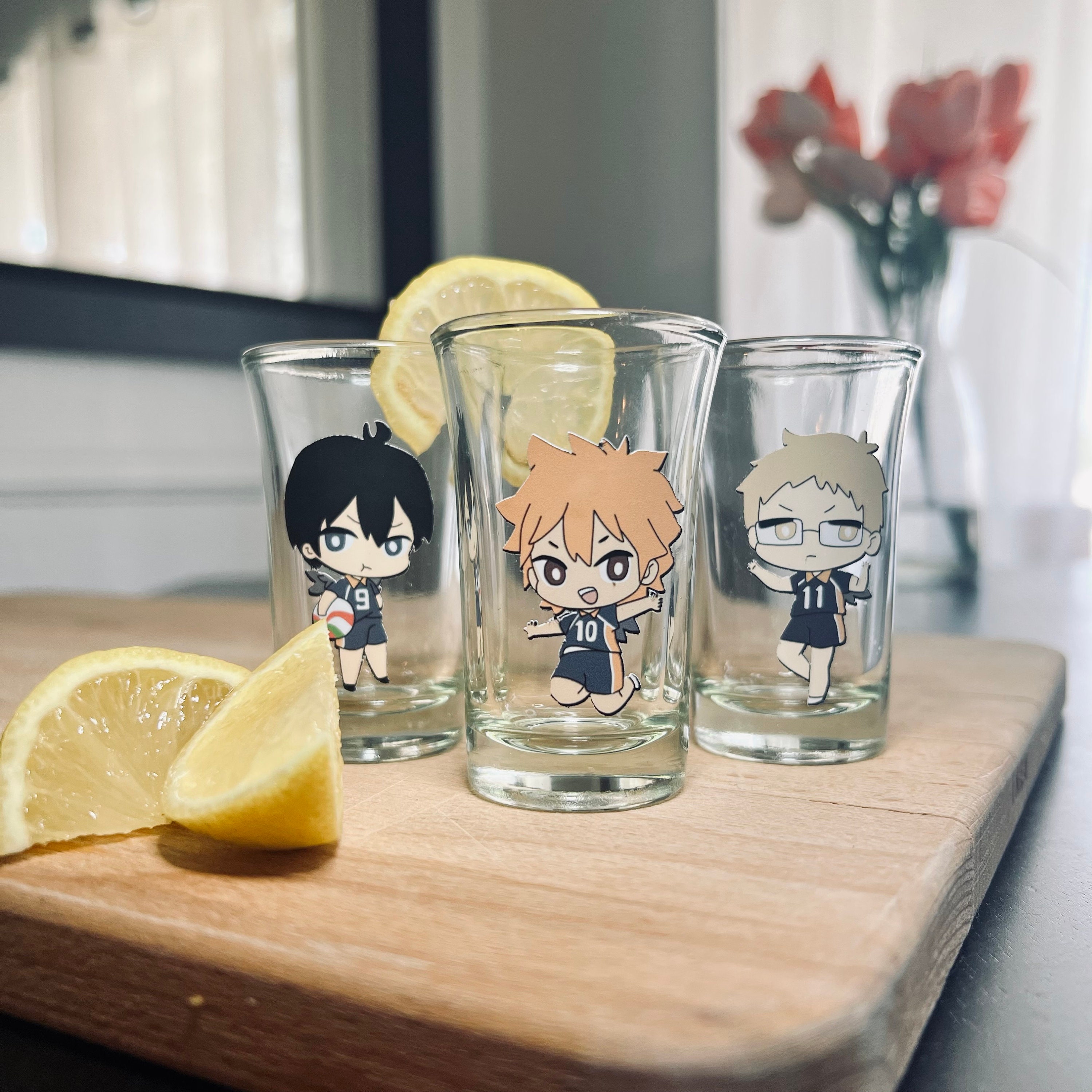 Anime Silhouette Shot Glasses  Sailor Moon shot glasses