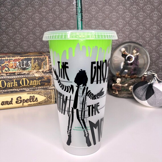BeetleJuice Cup Starbucks Cup Halloween Cup Personalized Etsy