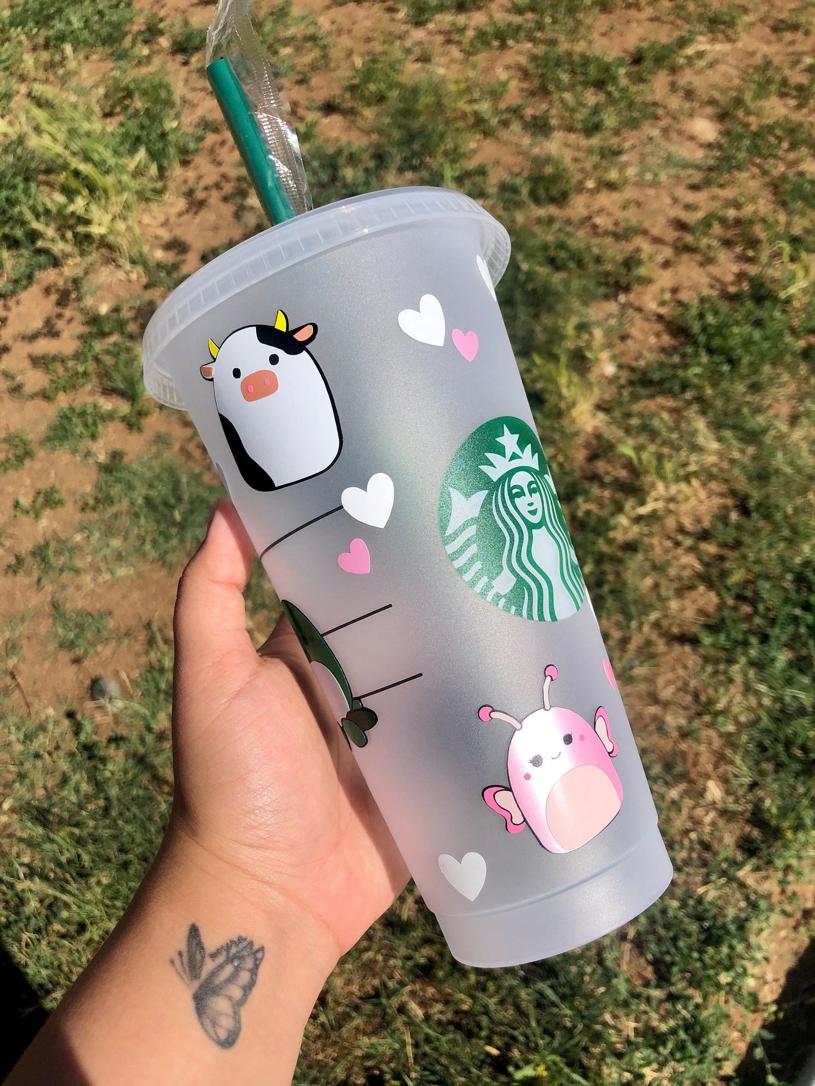 Squishmallow Starbucks Cup Kawaii Cup Personalized | Etsy