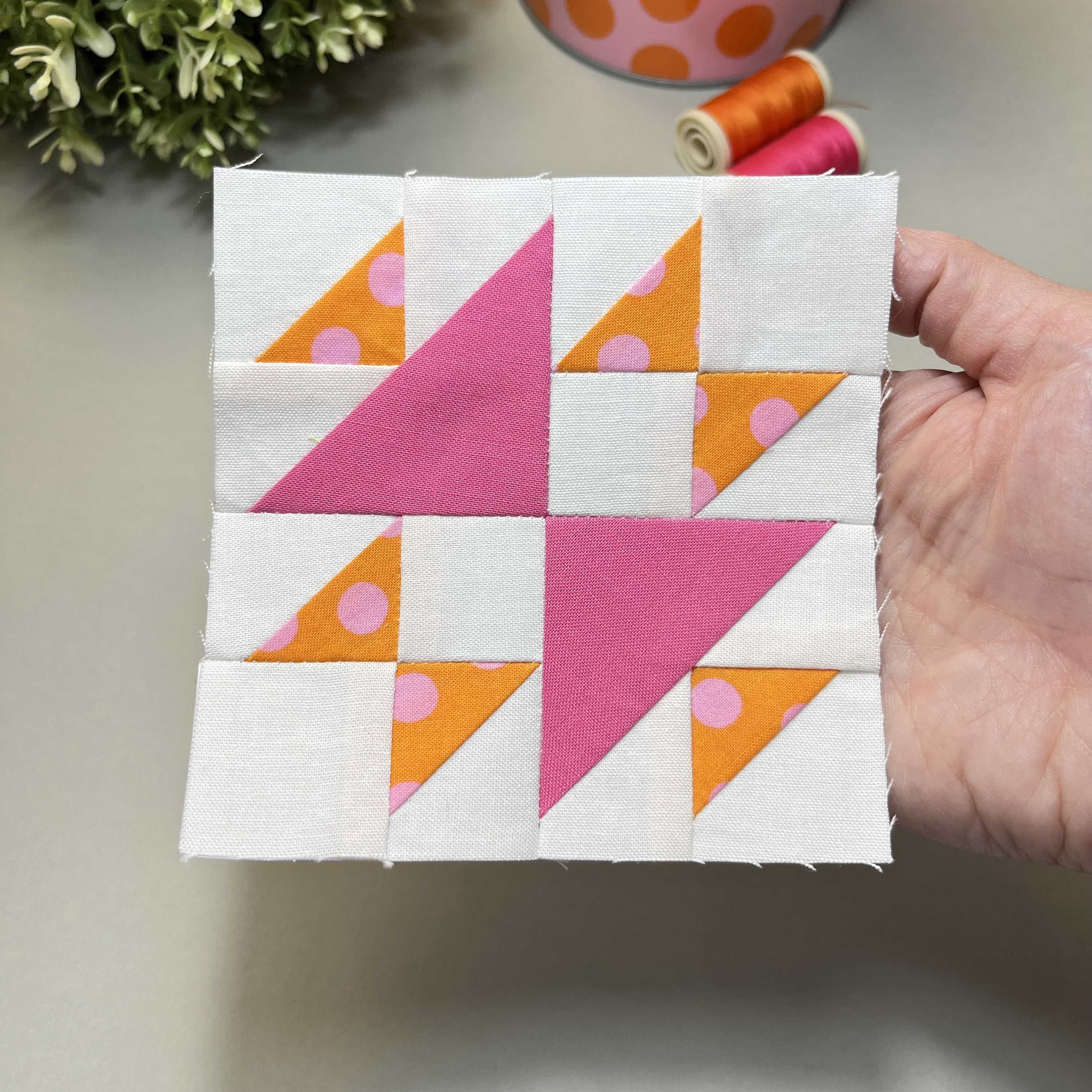 Old Maid's Quilt Block Pattern; PDF Instant Download; Foundation Pieced ...