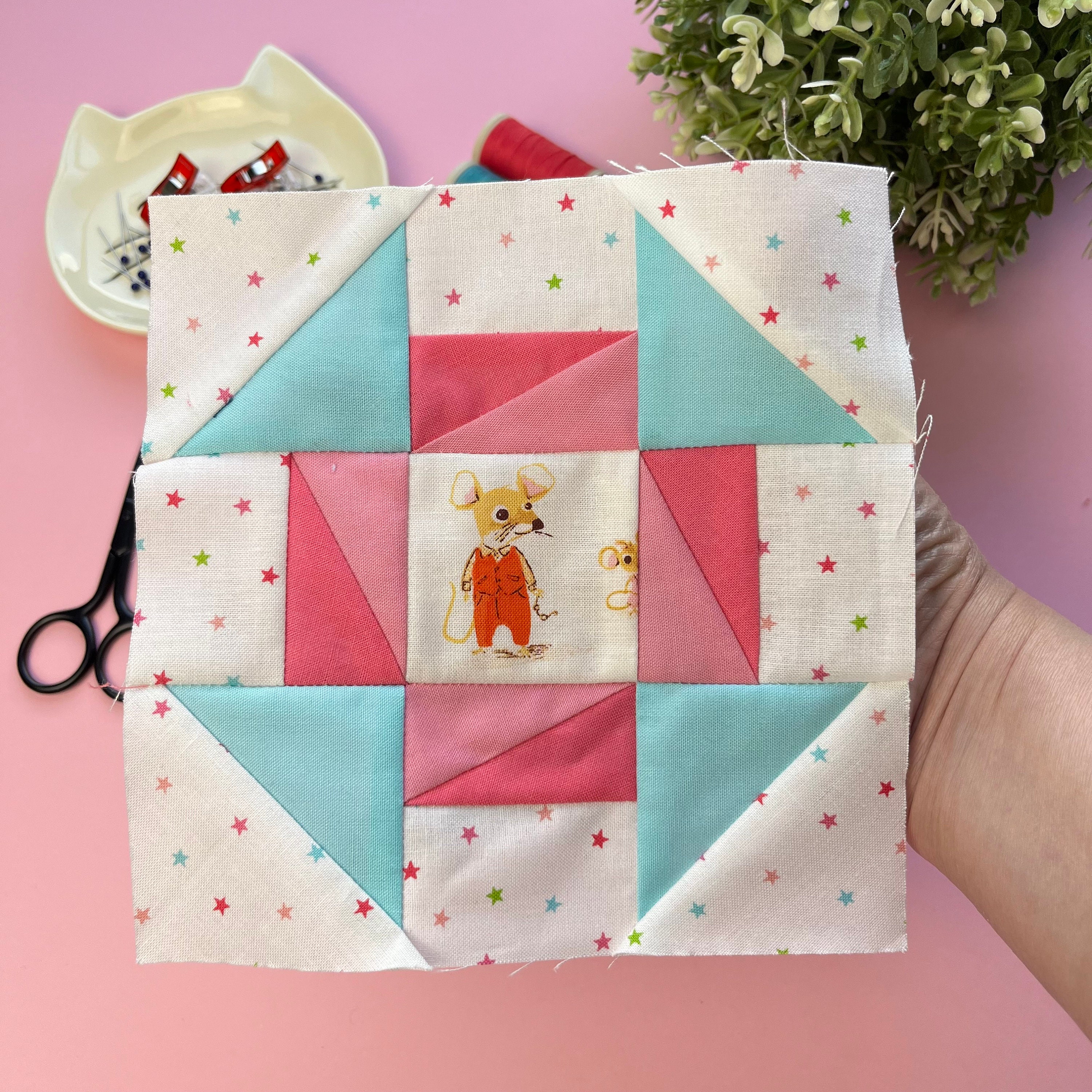 Fusion Dash Quilt Block Pattern; PDF Instant Download; Modern Churn ...