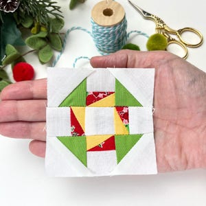 Fusion Dash Quilt Block Pattern; PDF Instant Download; Modern Churn ...