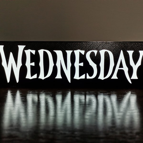 Wednesday Addams USB LED Sign, The Addams Family, Led Night Light, Led Movie Sign, Netflix, Movie Collectable, Wednesday Addams, Thing Hand