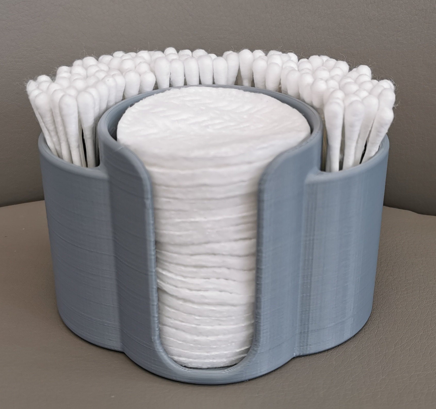 Cotton Wool Bud & Pad Storage Container Bathroom Accessory Etsy UK