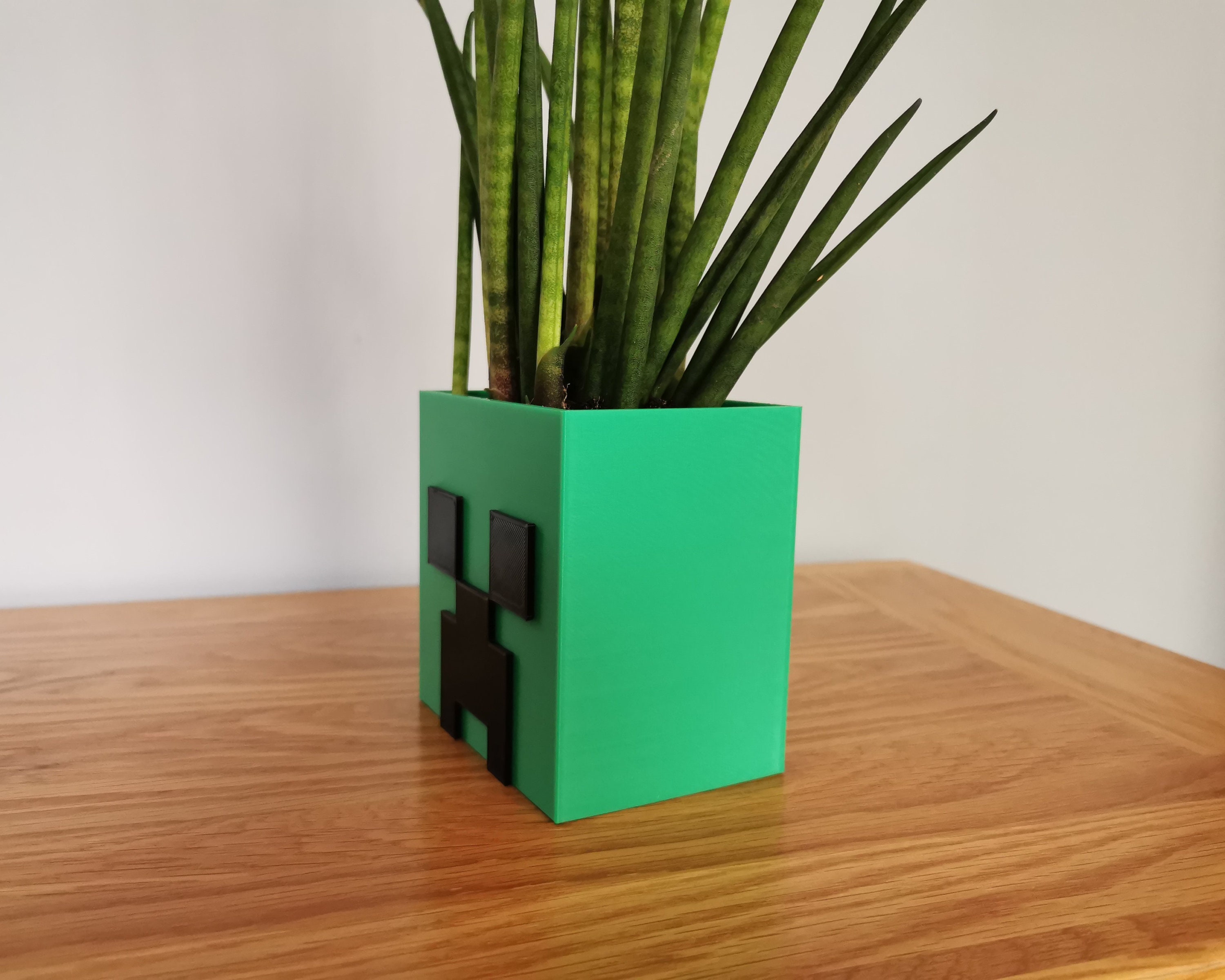 Minecraft Creeper Plant Pot, Organisateur de bureau, Cadeaux