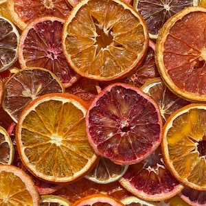Dried Mixed Citrus Slices For Decorations. Flower arranging. Wedding table place setting. Christmas wreath making.