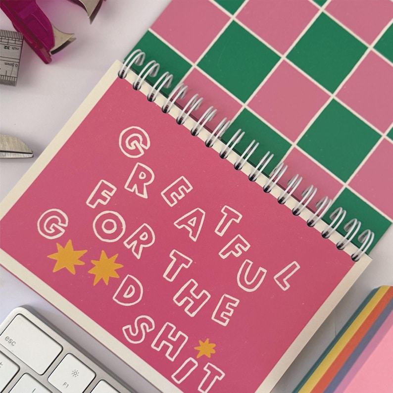 Sweary Affirmation Desk Flip Chart Desk Pad Book | 52 Weeks of Positive F*cking Vibes | Funny Adult Gift | Daily Motivation | Office Gift image 8