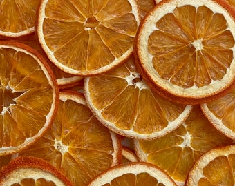 Dried Orange Slices For Drinks, Cakes, Home Baking, Citrus, Cocktails, Decorations. Biodegradable packaging. Vegan. Edible.