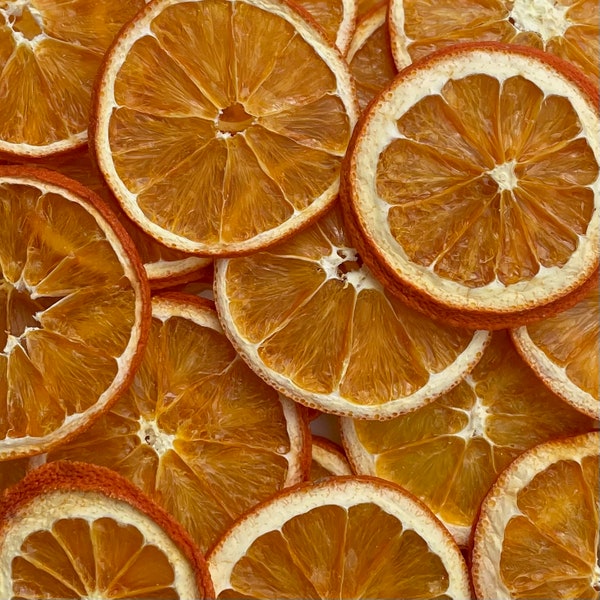 Dried Orange Slices For Drinks, Cakes, Home Baking, Citrus, Cocktails, Decorations. Biodegradable packaging. Vegan. Edible.