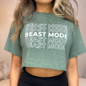 Workout crop top