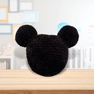 Mickey Mouse Crochet Pillow Plush