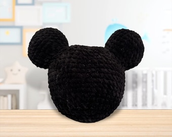 Micky Maus Häkelkissen Plüsch