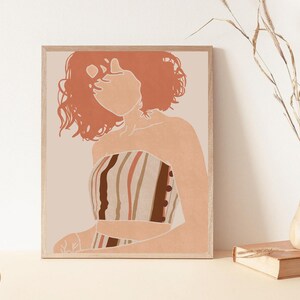 Boho Decor | Terracotta Print | Beige Wall Art | Farmhouse Print | Digital Print | Neutral Wall Art | Modern Wall Art
