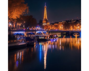 Paris, paris poster, paris painting, paris art, paris artwork, paris wall art, paris art print, france art, paris france wall art