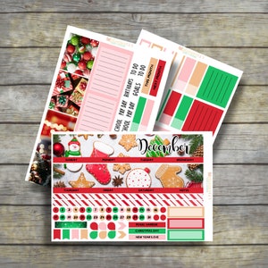 Kerstsfeer | Maandplanner december | Erin Condren-maandpakket