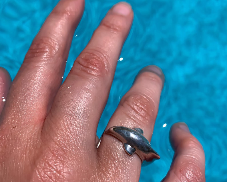 Dolphin Wrap Ring image 3