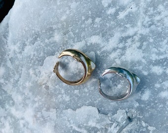 Dolphin Wrap Ring