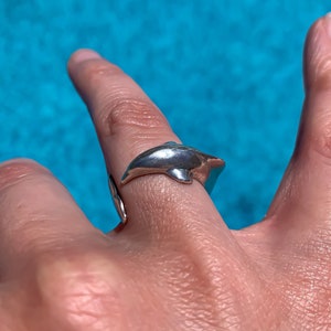 Dolphin Wrap Ring image 2