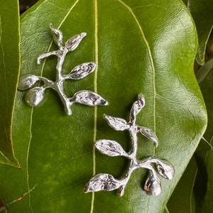 Olive Branch Earrings