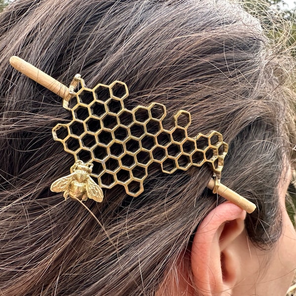 HoneyComb hair pin