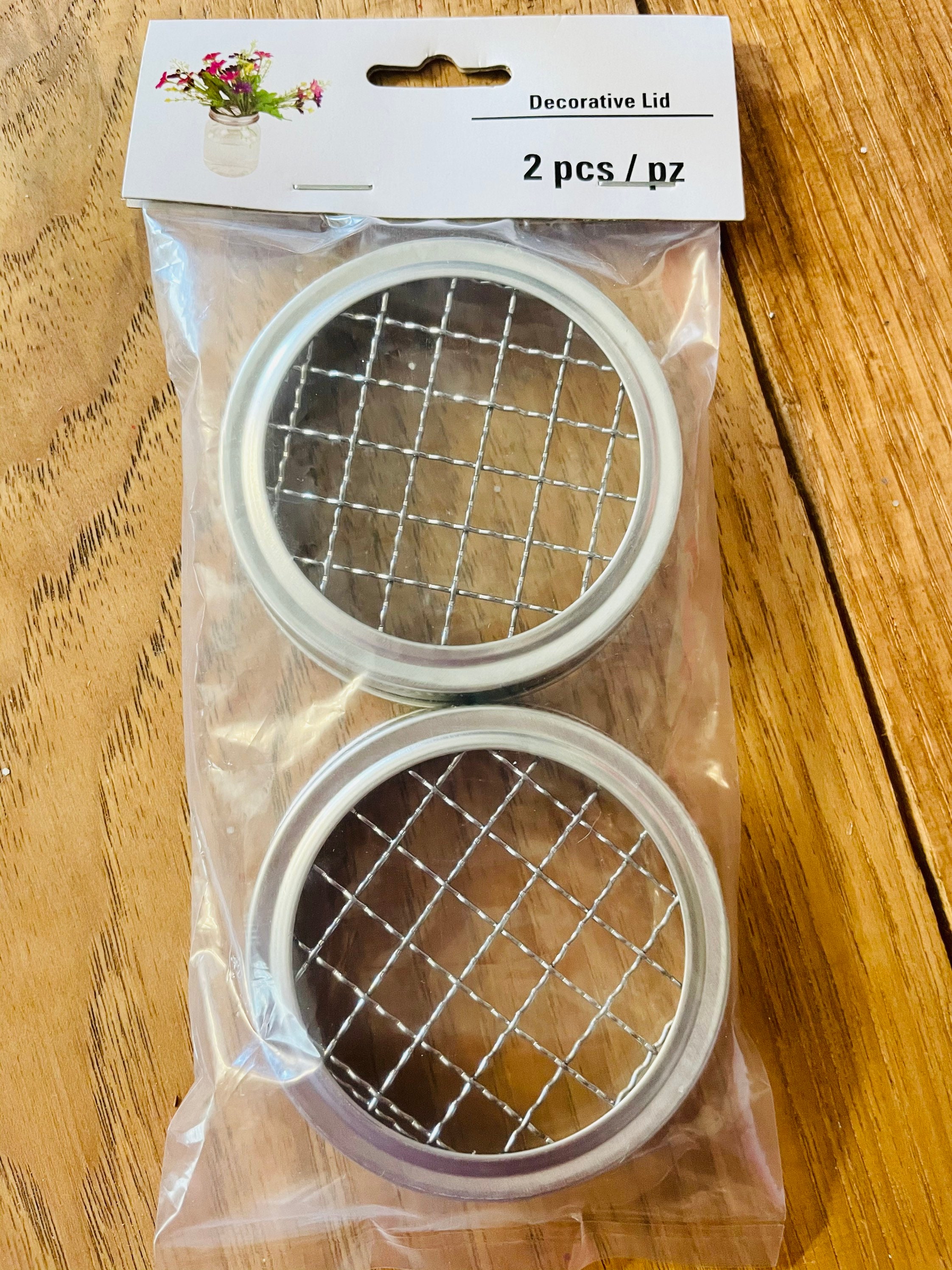 Decorative Mason Jar Lid Etsy