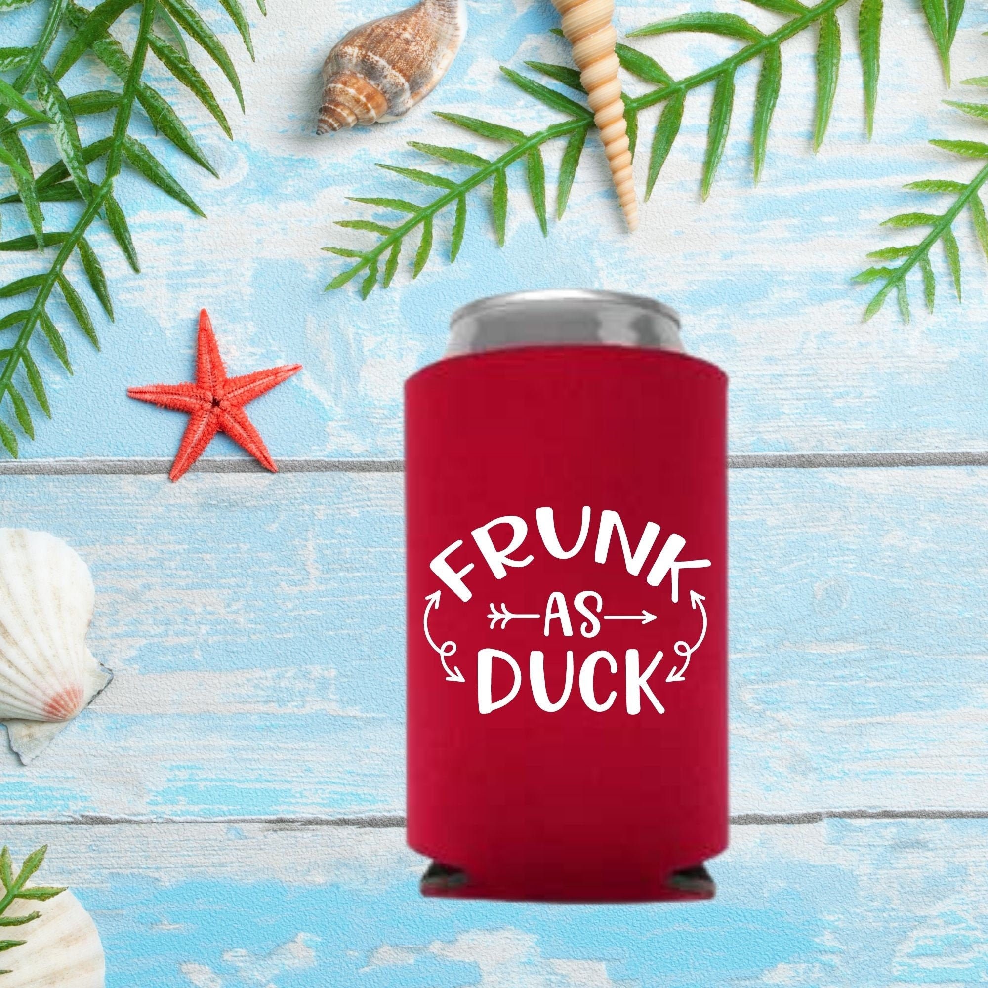 Koozie Frunk as Duck Can Cooler Etsy