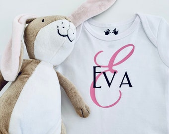 Personalised Custom Baby Onesie Bodysuit, Baby Announcement, Baby Name bodysuit